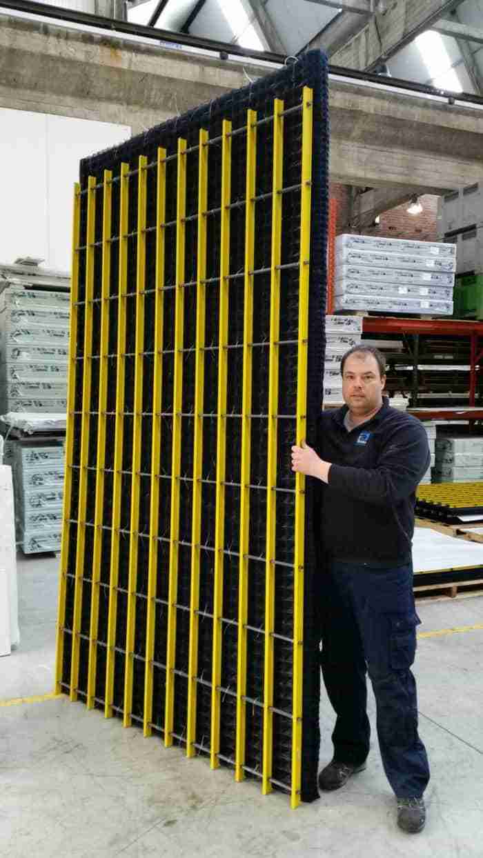 BlueFil-« PP panel with FRP Grid